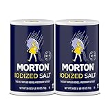 Morton Jodsalz, Allzweck, ideal zum Kochen und für den Tisch, 740 ml, 2er-Pack