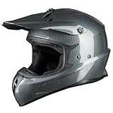 Favoto Motocrosshelm Fullface Erwachsene Carbon - Downhill Cross Helm ECE 22.06...