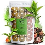 Sencha Grüner Tee Lose mit Mango Maracuja Geschmack Grüntee 'Sencha Twist' 100...