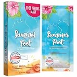 Summer Foot Premium Hornhaut-Entferner - Hornhaut Fußmaske für weiche Füße - Anti...