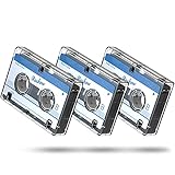 Reshow Diktierende, leere Mikrokassettenbänder – Mikroassettenbänder für die Aufnahme...