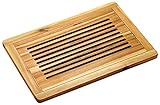 KESPER 28105 Brot-Schneidebrett mit abnehmbarem Schneiderost aus Akazienholz 47,5 x 32 x 2...