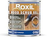 Roxil Holzentgrauer Gel – Entgrauer, Oxalsäure Holzreiniger zum Auffrischen...