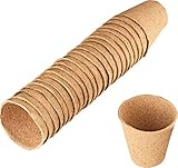 Meister Anzuchttöpfe Ø 6 cm - Praktisches Set mit 24 Stück - 100% torffrei aus...