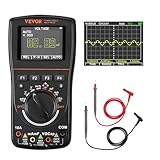 VEVOR 2 in 1 Handheld Oszilloskop Digital Multimeter 1 Kanal 1 MHz Bandbreite 2,5 MS/S...