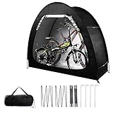 AXABING Outdoor Bike Storage Shed Zelt, tragbarer...