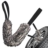 Car Drying Cloth - Car Wheel Wash Towel | Plush Wheel Corner Towel | Portable Double-Sided...