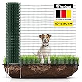 horizont Begrenzungszaun FIX, mobiler Zaun 90 cm hoch, 25m lang, engmaschig, 15 Pfähle,...