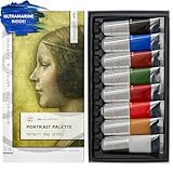 ZenART Ungiftige Ölfarben für professionelle Künstler - 8x große 50ml-Tuben...