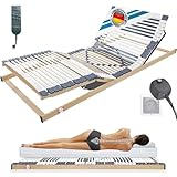 Matratzen Perfekt Orthopädischer 7-Zonen Lattenrost Elektrisch – 120x200 cm...