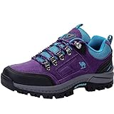 CAMEL CROWN Damen Wanderschuhe Outdoor Trekking Schuhe Sport Hiking Bergschuhe für...