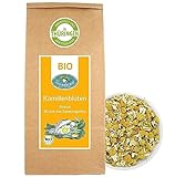 Bio Kamillentee 300g - ganze Kamillenblüten getrocknet - aromastark und...