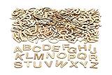 Baker Ross Mini-Großbuchstaben aus Holz (260 Stück) – für Kinder zum Basteln,...