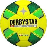 Derbystar Futsal FAIR I Fairtrade Hallenfußball, Futsalball I Ø ca. 22 cm I...