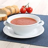 Holst Porzellan ACC 06 SET 2 Porzellan Suppentasse/Suppen Obere 0,45 L auf...