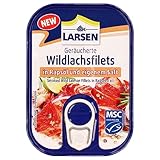 Larsen MSC Wildlachsfilets In Rapsöl & Eigenem Saft, 110 g