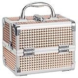 Joligrace Kosmetikkoffer Schminkkoffer, Kosmetik Make up Organizer Koffer Mit...
