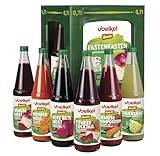 Voelkel Fastenkasten - 6x0,7l Gemüsesäfte zum Fasten - mit Anleitung