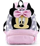 Minnie Rucksack, Minnie 3D-Gedruckte Rucksäcke Anime Thema Kinderrucksäcke Cartoon...
