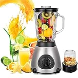 Standmixer, Smoothie Maker, Multifunktion Blender elektrisch, [1,5l...