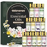 Migcaput Diffuser Ätherische Öle, 12X5ml Aroma Diffuser Öl,100% Naturrein...
