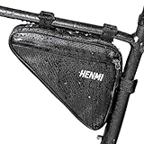 HENMI Fahrradtasche Rahmen, Dreieckstasche Fahrrad Wasserdicht, Rahmentasche...
