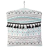 Beldray LA081551EU7 Aztec wäscheklammerbeutel mit Haken zum aufhängen, für bis zu 50...