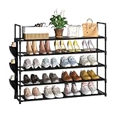 OYREL Schuhregal 5 Ebenen Schuh-Organizer Schuhaufbewahrung 20–25 Paar...