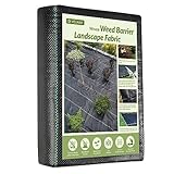 Velway Unkrautvlies Garten Extra Stark 2x5M - 100g/m² Unkrautvlies Wasserdurchlässig,...