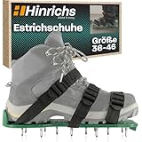Hinrichs Nagelschuhe - 2x Nagel Schuhe in 30x13,3cm & Spikes 25mm - Größenverstellbare...