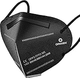 REXOO 100x FFP2 Schutz Maske einzelverpackt Mundschutz Atemschutzmaske 5-Lagen...
