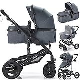 Daliya Bambimo 2in1 Kinderwagen - Kombikinderwagen 9-Teiliges Set incl....