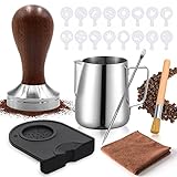 IGUGI Kaffee Tamper Set 51mm,Espresso 22pcs,- aus Edelstahl Enthält...