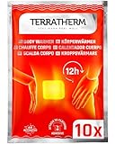 TerraTherm Wärmepflaster Rücken, Nacken und Schulter – 12h wohlige Tiefenwärme,...