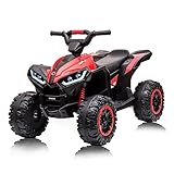 12 V Elektrisches Quad für Kinder, Elektroauto Kinder ATV mit Musik, Hupe,...