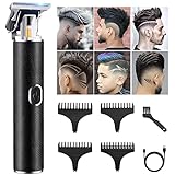 Haarschneidemaschine Profi Detailer Haarschneider Herren Electric Haartrimmer, Kabelloser...