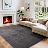 Wohnzimmerteppich, Kurzflor Teppiche Wohnzimmer Deko Flauschiger Weich...