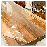 Transparente selbstklebende Tischschutzfolie für Esszimmer, Arbeitsplatte, wasserdicht,...