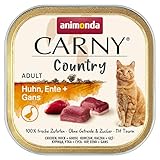 animonda Carny Adult Country Katzenfutter, Nassfutter für Katzen in der praktischen...