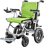 Leichter elektrischer Rollstuhl for Erwachsene, ultraportabler, zusammenklappbarer...