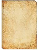 25 Blatt altmodisches Briefpapier/Vintage Design Papier DIN A4. Ideal für...