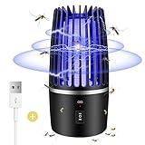 Insektenvernichter, 2 IN 1 Insektenvernichter Elektrisch Mückenlampe, Insektenfalle...