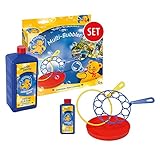 PUSTEFIX Multi-Bubbler + Nachfüllflasche Maxi 1 Liter I Bunte Bubbles Made in...