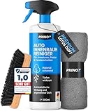 PRINOX® Profi Auto Innenraum Reiniger Set 500ml - Cockpitpflege für die Innen Reinigung...
