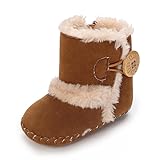 Baby Winter Warme Schneestiefel Neugeborenes Baby Mädchen Jungen Weiche Sohle...