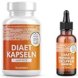 Diaet Kapseln | mit Garcinia Cambogia Extrakt, Fitness Sommer Aktion Keto | 90...