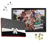 Foto-Puzzle inkl. hochwertiger Geschenkbox mit Rahmen eigenem Foto Bedrucken Puzzle selber...