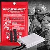Löschdecke für küche - Feuerlöschdecke DIN EN 1869:2019 Sicherheit Glasfaser...