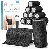 Selbstklebender Verband - 12 Bandagen Rollen (10cm x 4,5m) - Original Health...