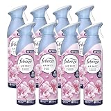Febreze Lufterfrischer-Spray, Blüte und Brise, 185 ml, 8 Stück